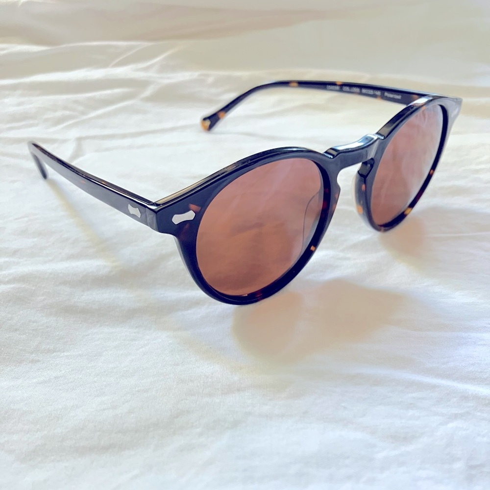 Carfia Tortoise Sunglasses Round Eye